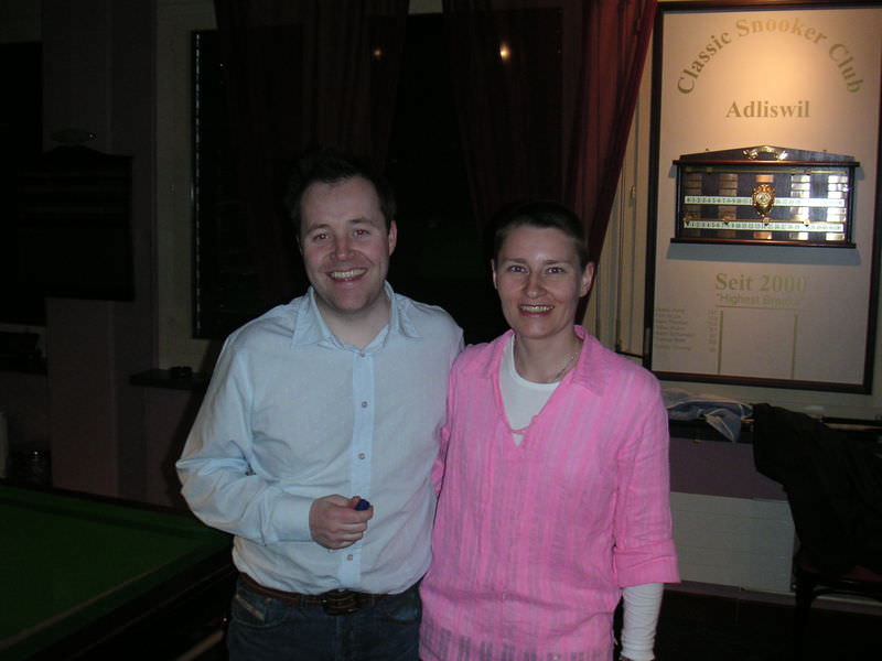 John Higgins and Jeannette